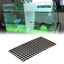Placa de isolamento para aquário e tanque de peixes, placa com filtro de pacição, acessórios de filtro preto/branco c42, 1 peça 2024 - compre barato