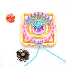 1 Set Knitting Loom Flower Daisy Pattern Maker  Wool Crochet Flower Tool Kit  Needlework Embroidery Sewing Knitting Needles Set 2024 - buy cheap