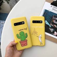 Funda suave de TPU para Samsung Galaxy S10, cubierta delgada, mate, S10 Plus, S10E, S, 10 E 2024 - compra barato