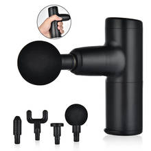 LCD Mini Massage Gun Tension Relaxation Home Sports Fitness Deep Muscle Pain Relief Full Body Massager Slimming Fascial Gun 2024 - buy cheap