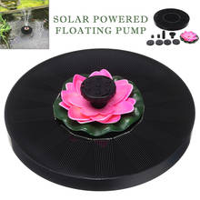 Floating Solar Fountain Garden Waterfall Fountain Pool Pond Bird Bath Solar Panel Powered Fountain Lotus Water Pump Garden Decor 2024 - buy cheap