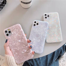 Cute Shockproof Phone Case for iPhone 7 8 Plus X XS Max XR 11 12 13 Pro Max Girls Women Pretty Design Sparkle Translucent 2024 - buy cheap
