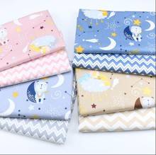 100% Cotton Twill Fabric Cats Printed Cotton Patchwork Cloth ,DIY Sewing Quilting Fat Quarters Material For Baby&Child bedding 2024 - buy cheap