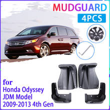 Car Mud Flap for Honda Odyssey JDM Model 2009~2013 RB3 RB4 2010 2011 2012 Mudguard Splash Guard Fender Mudflaps Auto Accessories 2024 - buy cheap