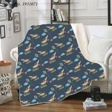 Dachshund Dog 3D Printed Fleece Blanket for Beds Thick Quilt Fashion Bedspread Sherpa Throw Blanket Adults Kids 07 2024 - buy cheap