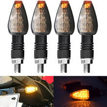 2pcs 12-15V Motorcycle Turn Signal Amber Motor Turn Light Universal LED Indicator Blinker Lamp For Motorcycle Scooter ATV LED 2024 - buy cheap