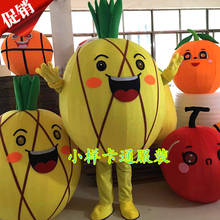 Adult Size Fruit Cherry Pineapple Mascot Costume Cartoon Character Mascot for Party Halloween Carnival Fancy Dress Free Shipping 2024 - buy cheap