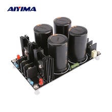 Placa de alimentação aiyima audio, 63v, 10000uf, filtro retificador, 120a, faça você mesmo, amplificador, filtro de retificação, dual 42v para home theater 2024 - compre barato