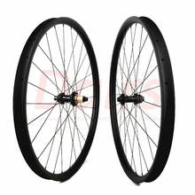 29er carbon mtb wheels Central lock AM boost 110x15 148x12 bicycle mtb tubeles wheels 30x30mm 1420 spoke Mountain Bikes 12 Speed 2024 - buy cheap