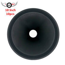 10pcs 18 Inch 442mm 76.5 Core H:116 mm Subwoofer Speaker 4 Fold Line Cloth Edge Corrugated Thick Drum Paper Cones Bass Repair 2024 - buy cheap