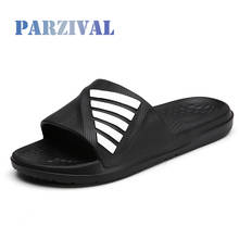 PARZIVAL Mens Badslippers Casual Non-slip Slides Fashion Massage Flip Flops Bathroom Summer Beach Slipper Soft Sole Man Sandals 2024 - buy cheap