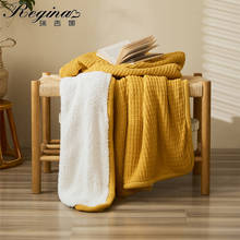Manta clásica de algodón para decoración de dormitorio, manta elegante y portátil para sofá 2024 - compra barato