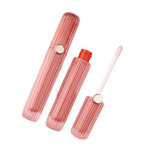 New Arrival Plastic Lip gloss Tube Round Pink Lip Gloss Wand Tube Cosmetic Container Empty Lip gloss Packaging Bottle 30p/50pcs 2024 - buy cheap