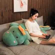 80cm/100cm/120cm Soft Kawaii Six Colors Dinosaur Plush Toy Cartoon Animal Dinosaur Stuffed Doll Sofa Bed Pillow Cushion Gift 2024 - buy cheap