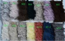 2CM big rabbit fur polyester artificial plush clothing home textile plush fabric 2024 - buy cheap