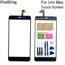 5.5'' Mobile Touch Screen For Umi Max Touch Screen Glass Digitizer Panel Front Glass Lens Sensor Tools Adhesive 2024 - buy cheap