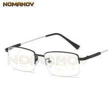 Gafas de lectura multienfoque de media llanta con montura de memoria, lentes de lectura progresivos de cerca y lejos, 75, 100, 125, 150, 175, 200 a 400 2024 - compra barato