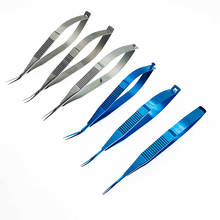 Ophthalmic microsurgery 11.5cm Capsule membrane scissors Micro scissors Titanium alloy/Stainless Steel 2024 - buy cheap