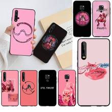 Yjzfdyrm chromatica lady gaga capa de borracha macia para huawei p40 p30 p20 lite pro mate 30 20 pro p smart 2019 prime 2024 - compre barato