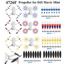Hélices de colores CW CCW 4726F, accesorios de repuesto de cuchillas de liberación rápida de bajo ruido para Dron DJI Mavic Mini 2 RC, 8 Uds. 2024 - compra barato