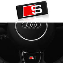 1 шт. рулевого колеса автомобиля зеркало заднего вида Наклейка для Audi a3 a4 a5 a6 s4 s5 s6 s7 q3 q5 q7 c5 c6 b6 b7 b8 8p 8v автомобильные аксессуары 2024 - купить недорого
