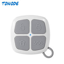 Towode 433 МГц пульт дистанционного управления ключ сигнализации для G90E G90B безопасности WiFi домашняя система сигнализации аксессуары Пульт дистанционного управления 2024 - купить недорого