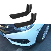 1 Pair Car Front Deflector Spoiler Shovels Car Bumper Spoiler Splitter Diffuser Front Shovel Decorative Scratch Resistant Wing 2024 - buy cheap