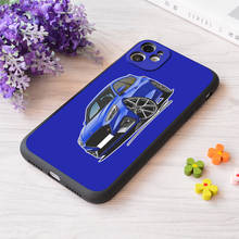 Funda para iPhone Ford Focus Mk4 St azul estampado suave mate Apple iPhone 2024 - compra barato