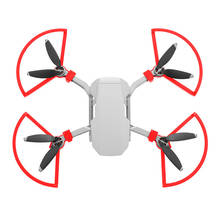 1 conjunto de hélice guarda para dji mini anel protetor de proteção anti-colisão hélice protetor para dji mini 2 acessórios zangão 2024 - compre barato