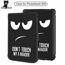 Funda de lujo para Pocketbook 606 628 633 2020, funda para e-reader, funda para Pocketbook Basic Lux 2, funda táctil HD 3, capa para Ebook 2024 - compra barato