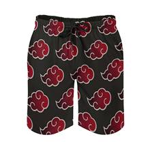 Verão masculino causal shorts respirável secagem rápida nerdy anime japonês r340 solto akatsuki (15) calças 2024 - compre barato