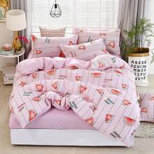 39Watermelon 4pcs Girl Boy Kid Bed Cover Set Duvet Cover Adult Child Bed Sheets And Pillowcases Comforter Bedding Set 2TJ-61006 2024 - buy cheap