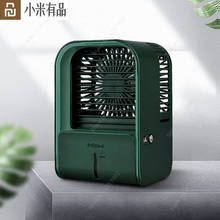 Настольный вентилятор кондиционера Youpin MIIIW, портативный вентилятор охлаждения воздуха в течение 3 секунд, увлажнитель, очиститель, вентилятор охлаждения воздуха 2024 - купить недорого