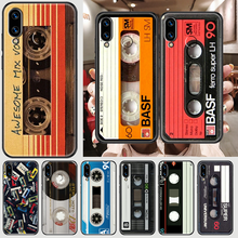 Old cassette Classical Phone case For Huawei Honor 6 7 8 9 10 10i 20 A C X Lite Pro Play black 3D prime fashion funda trend Etui 2024 - buy cheap