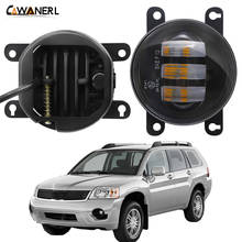 Conjunto de luzes led para farol dianteiro de carro, lâmpada de neblina h11 12v para mitsubishi endeavor 2006 a 2011 2024 - compre barato