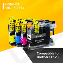 XiongCai 12PK For Brother LC123 Ink Cartridge Compatible For MFC-J4510DW J4610DW MFC-J4410DW J4710DW Printer Cartridge LC123 2024 - buy cheap