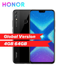 Honor da versão global 8x 6.5 smartphone smartphone android 8.1 smartphone 4 gb ram 64 gb rom 2.2 ghz octa núcleo 20mp 3750 mah 4g lte telefone móvel 2024 - compre barato