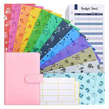 12 Budget Envelopes with A6 Budget Binder,12 Durable Waterproof Plastic Cash Envelopes System for Budget Planner 2024 - buy cheap