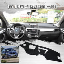 Car Dashboard Avoid Light Pad Instrument Platform Desk Cover Mat Carpets for BMW X1 F48 2016-2019 2024 - buy cheap