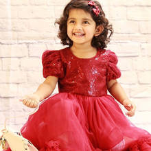 Christmas Costume 2021 New Baby Girls Princess Dresses For Girls First Birthday Party Dresses Evening Dresses 3 6 12 18 24 Month 2024 - buy cheap