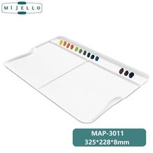 MIJELLO MAP-3011 акриловая цветная палитра, прямоугольная палитра, художественная палитра, увлажняющая коробка для краски 2024 - купить недорого
