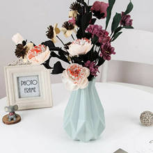 Современная ваза для цветов, домашняя Цветочная композиция для гостиной, Оригами из пластика в скандинавском стиле, украшение для дома, украшение для дома 2024 - купить недорого
