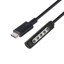 Fuente de alimentación macho USB C tipo C, Cable de carga para Microsoft Surface RT RT2 2 Pro Pro2, tableta PC de 10,6 pulgadas 2024 - compra barato