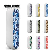 Magic Shark-funda impermeable para IQOS 3, película adhesiva de PVC, Camuflaje del ejército militar 2024 - compra barato