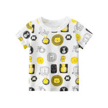 2-9T Toddler Kid Baby Boy Clothes Cartoon Animals Cute T Shirt Summer SHort Sleeve Top tshirt Casual Tee Infant Outfit 2024 - buy cheap