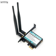 WiFi Ethernet Network Card 7265 Module to PCI-E 1X WiFi Card Adapter Bluetooth 4.0 Dual Band 2.4 GHz 5GHZ 802.11AC A/B/G/N Wi-Fi 2024 - buy cheap