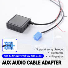 bluetooth Aux Receiver For AUDI Chorus Concert for Blaupunkt For vw Delta Beta For Becker Cable with USB,mic Hands-free Adapter 2024 - buy cheap