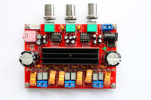 XH-M139 2.1 channel digital power amplifier board 12v-24v wide voltage TPA3116D2 2*50W 100W 2024 - buy cheap
