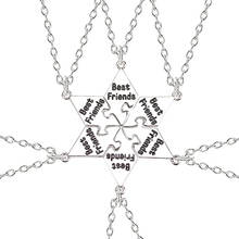 Six-piece Best Friend Pendant Sister Necklace Men And Women Friendship Necklace Accessories 2024 - buy cheap