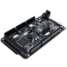 Mega2560 + placa de memória wi-fi, r3 atmega2560 + esp8266 32mb memória ch340g compatível com arduino mega nodemcu wemos placa de desenvolvimento 2024 - compre barato